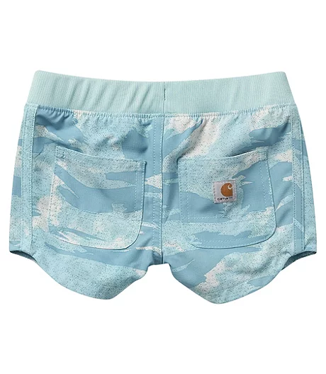 Carhartt Toddler Girls' 2-4 Years Ripstop Camo Shorts 3 Carhartt Toddler Girls' 2-4 Years Ripstop Camo Shorts