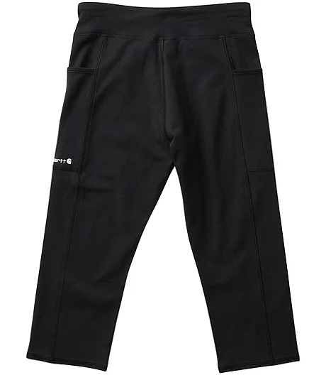 Carhartt Girls' 7-16 Years Mid Rise Cropped Leggings 3 Carhartt Girls' 7-16 Years Mid Rise Cropped Leggings