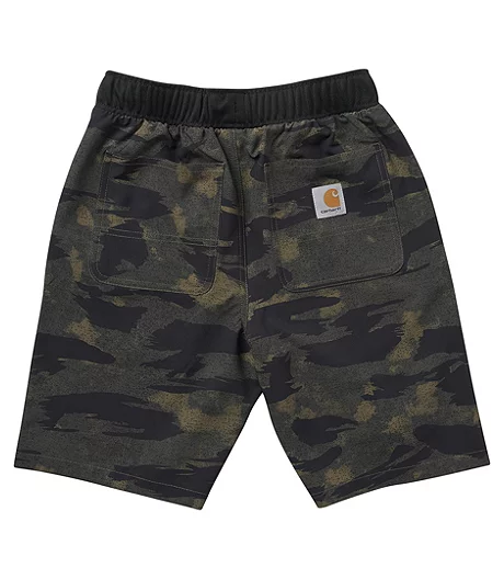 Carhartt Boys' 4-16 Years Rugged Flex Ripstop Shorts With Elastic Waistband 4 Carhartt Boys' 4-16 Years Rugged Flex Ripstop Shorts With Elastic Waistband - Image 2