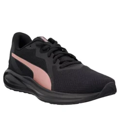 Puma Women's Twitch Runner Sneakers - Black Rose Gold -Clothing Store 374645 377558 06 PROD 1 BLKROS