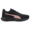 Puma Women's Twitch Runner Sneakers - Black Rose Gold -Clothing Store 374645 377558 06 PROD 2 BLKROS