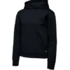 Girls' 7-16 Years Relaxed Fit Long Sleeve Hoodie Sweatshirt -Clothing Store 375840 11BGFWFW22 300 PROD 1 BLACK