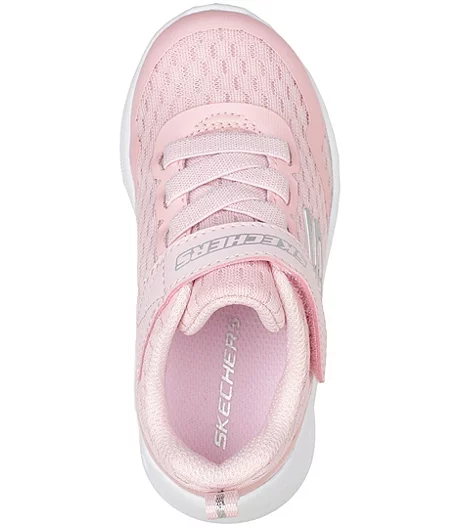 Skechers Girls' Toddler Microspec Max Airbag Sneakers - Light Pink 3 Skechers Girls' Toddler Microspec Max Airbag Sneakers - Light Pink