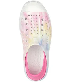 Skechers Girls' Preschool Guzman Steps Slip On Shoes - White Multi -Clothing Store 376237 308004L LTPK PROD 3 WHTMLT