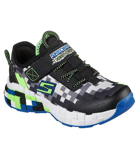 Skechers Boys' Preschool Mega Craft Cube Slip On Sneakers 4 Skechers Boys' Preschool Mega Craft Cube Slip On Sneakers - Image 2