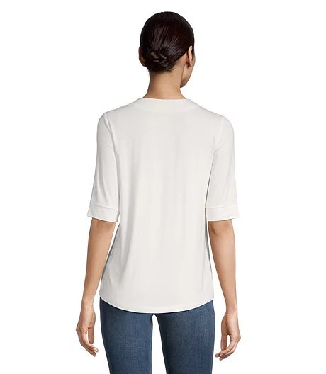 Women's Relaxed Fit V-Neck T Shirt 3 Women's Relaxed Fit V-Neck T Shirt
