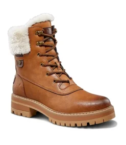 Women's Beth Fur Lined Lug Sole Boots -Clothing Store 383190 5DQBDHFB22 2708 PROD 1 TAN