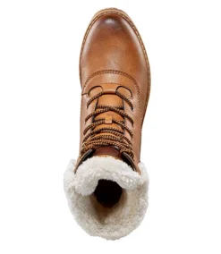 Women's Beth Fur Lined Lug Sole Boots -Clothing Store 383190 5DQBDHFB22 2708 PROD 3 TAN