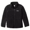 Columbia Girls' 7-16 Years Winter Pass Full Zip Sherpa Jacket 2 Columbia Girls' 7-16 Years Winter Pass Full Zip Sherpa Jacket -Clothing Store 384031 1863941 010 PROD 1 BLACK