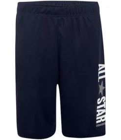 Converse Boys' 7-16 Years All Star Mesh Mid Rise Shorts With Elastic Waistband 6 Converse Boys' 7-16 Years All Star Mesh Mid Rise Shorts With Elastic Waistband -Clothing Store 385958 969826 PROD 1 OBSIDI