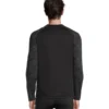 Men's T-Max Crewneck Long Sleeve Thermal Camo Top -Clothing Store 386417 6BSFWRTM263P2F2 PROD 2 BLACK