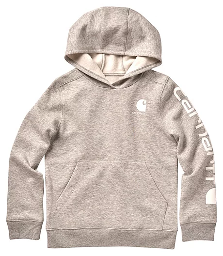 Carhartt Youth 7-16 Years Long Sleeve Graphic Hoodie Sweatshirt 4 Carhartt Youth 7-16 Years Long Sleeve Graphic Hoodie Sweatshirt - Image 2