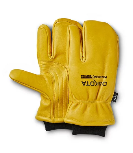 Men's WorkPro Series Full Grain Cowhide 1 Finger Mitts 3 Men's WorkPro Series Full Grain Cowhide 1 Finger Mitts