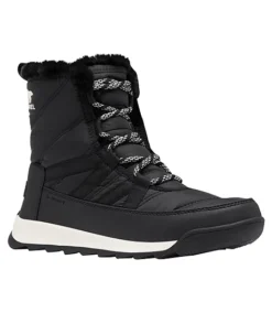 Sorel Women's Whitney II Waterproof Lace Up Winter Boots - Black