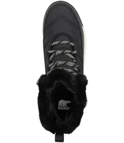 Sorel Women's Whitney II Waterproof Lace Up Winter Boots - Black 9 Sorel Women's Whitney II Waterproof Lace Up Winter Boots - Black -Clothing Store 388269 1916841 010 PROD 3 BLACK