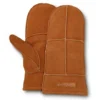 Women's Deer Suede Fleece Lined T-Max Mittens -Clothing Store 388742 6DUAWRFB P7G801 PROD 1 PECAN