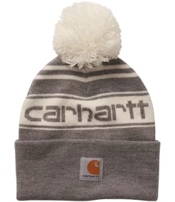 Carhartt Unisex 7-16 Years Pom Pom Knit Toque Hat