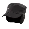 Men's CTR Water Resistant Cap With Ear Flaps -Clothing Store 388815 1601M PROD 1 BLACK