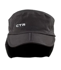 Men's CTR Water Resistant Cap With Ear Flaps 9 Men's CTR Water Resistant Cap With Ear Flaps -Clothing Store 388815 1601M PROD 3 BLACK