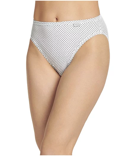 Jockey Women's 3 Pack Elance Basic Underwear French Cut Briefs 5 Jockey Women's 3 Pack Elance Basic Underwear French Cut Briefs - Image 3