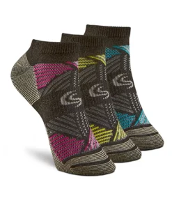 Women's 3 Pack Moisture Guard Extreme Athletic No-Show Socks