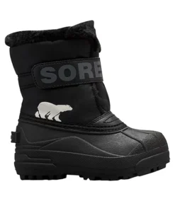 Sorel Boys' Toddler Snow Commander Waterproof Winter Boots -Clothing Store 390289 1869561 010 PROD 2 BKCHAR