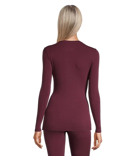 Women's Crewneck Long Sleeve Heat Baselayer Top 4 Women's Crewneck Long Sleeve Heat Baselayer Top - Image 2