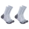 Carhartt Women's 2 Pack Midweight Crew Socks -Clothing Store 391564 SC0812 W PROD 1 GREY