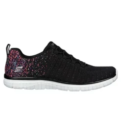 Skechers Women's Sport Active Bungee Slip On Shoes - Black White 9 Skechers Women's Sport Active Bungee Slip On Shoes - Black White -Clothing Store 392362 104411 BKPK PROD 2 BKWTPK