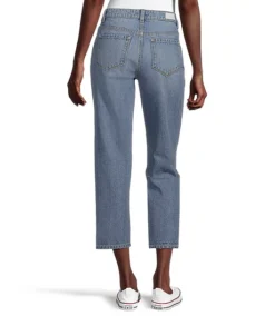 Women's Curvy Mid Rise Straight Leg Crop Jeans - Light Indigo -Clothing Store 393126 3EKADHSP23 847L PROD 2 LGTIND