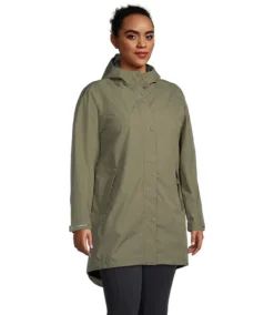 Women's Downpour Waterproof Hyper-Dri 3 2L Long Rain Jacket -Clothing Store 393981 7BWFWRAS23 792 PROD 4 MEDOLI