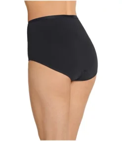 Jockey Women's Worry Free Cotton Briefs For Bladder Leaks And Period Protection -Clothing Store 393997 20075B PROD 2 BLACK