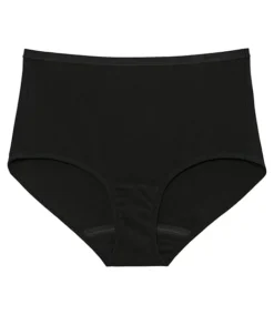 Jockey Women's Worry Free Cotton Briefs For Bladder Leaks And Period Protection -Clothing Store 393997 20075B PROD 4 BLACK