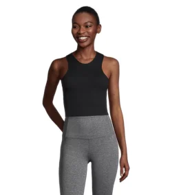 Women's Live-In Confidence Long Racerback Bra -Clothing Store 395675 3AFCSHSP3 106 PROD 1 BLACK