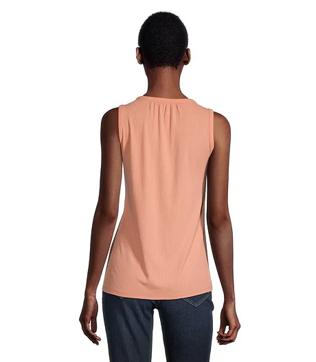 Women's Semi-Fitted Y Neck Tank 5 Women's Semi-Fitted Y Neck Tank - Image 3