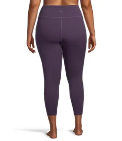 Women's Live-In Comfort High Rise Crop Leggings 8 Women's Live-In Comfort High Rise Crop Leggings -Clothing Store 396442 3AFESHSP3 700 PROD 2 DRKPUR