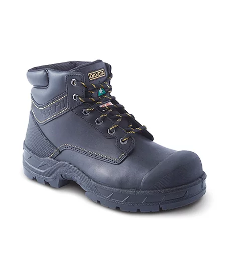 Men's 6 Inch 877 Steel Toe Steel Plate Work Boots 5 Men's 6 Inch 877 Steel Toe Steel Plate Work Boots - Image 3