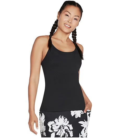 Skechers Women's GOFLEX Racerback Shelf Bra Camisole 4 Skechers Women's GOFLEX Racerback Shelf Bra Camisole - Image 2