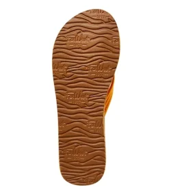 Women's Delta Comfort Flip Flop Sandals -Clothing Store 399359 FWS23 4140 PROD 4 YELLOW