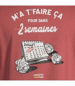 Men's Deux Semaines Long Sleeve Crewneck Cotton Work T Shirt