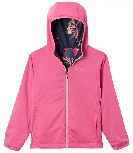 Columbia Youth Girls' Pixel Grabber II Water Resistant Reversible Jacket 6 Columbia Youth Girls' Pixel Grabber II Water Resistant Reversible Jacket - Image 4