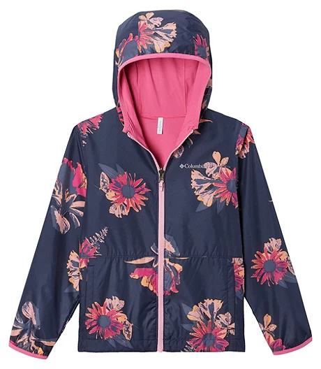 Columbia Youth Girls' Pixel Grabber II Water Resistant Reversible Jacket 4 Columbia Youth Girls' Pixel Grabber II Water Resistant Reversible Jacket - Image 2