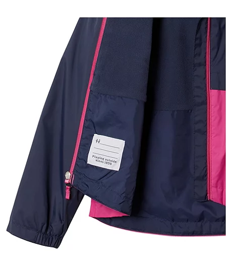 Columbia Youth Girls' Rain-Zilla Waterproof Jacket 4 Columbia Youth Girls' Rain-Zilla Waterproof Jacket - Image 2