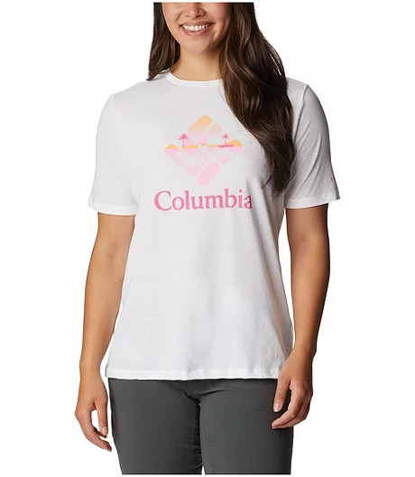 Columbia Women's Bluebird Day Relaxed Fit T Shirt 3 Columbia Women's Bluebird Day Relaxed Fit T Shirt
