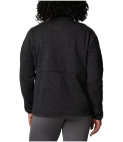 Columbia Women's Sweater Weather Zip Up Sweatshirt - Plus Size