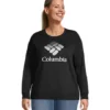 Columbia Women's Trek Graphic Crewneck Sweatshirt - Plus Size