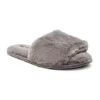 Women's Faux Fur Slide Slippers 2 Women's Faux Fur Slide Slippers -Clothing Store 403666 6DULSHS3 239355 PROD 1 GREY
