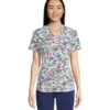 Women's Contour Side Print Scrub Top - Insect Sketch -Clothing Store 403703 3FLBHPS23104ITS PROD 1 MULTI
