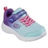 Skechers Girls' Jumpstart Sweet Swirl Shoes - Purple/Turquoise -Clothing Store 404391 302474L PRTQ PROD 1 PURTEA