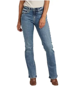 Women's Suki Curvy Fit Mid Rise Slim Bootcut Jeans